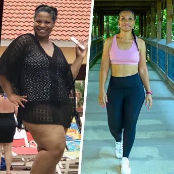 Keisha E.'s Bio Complete 3 Before and After real result