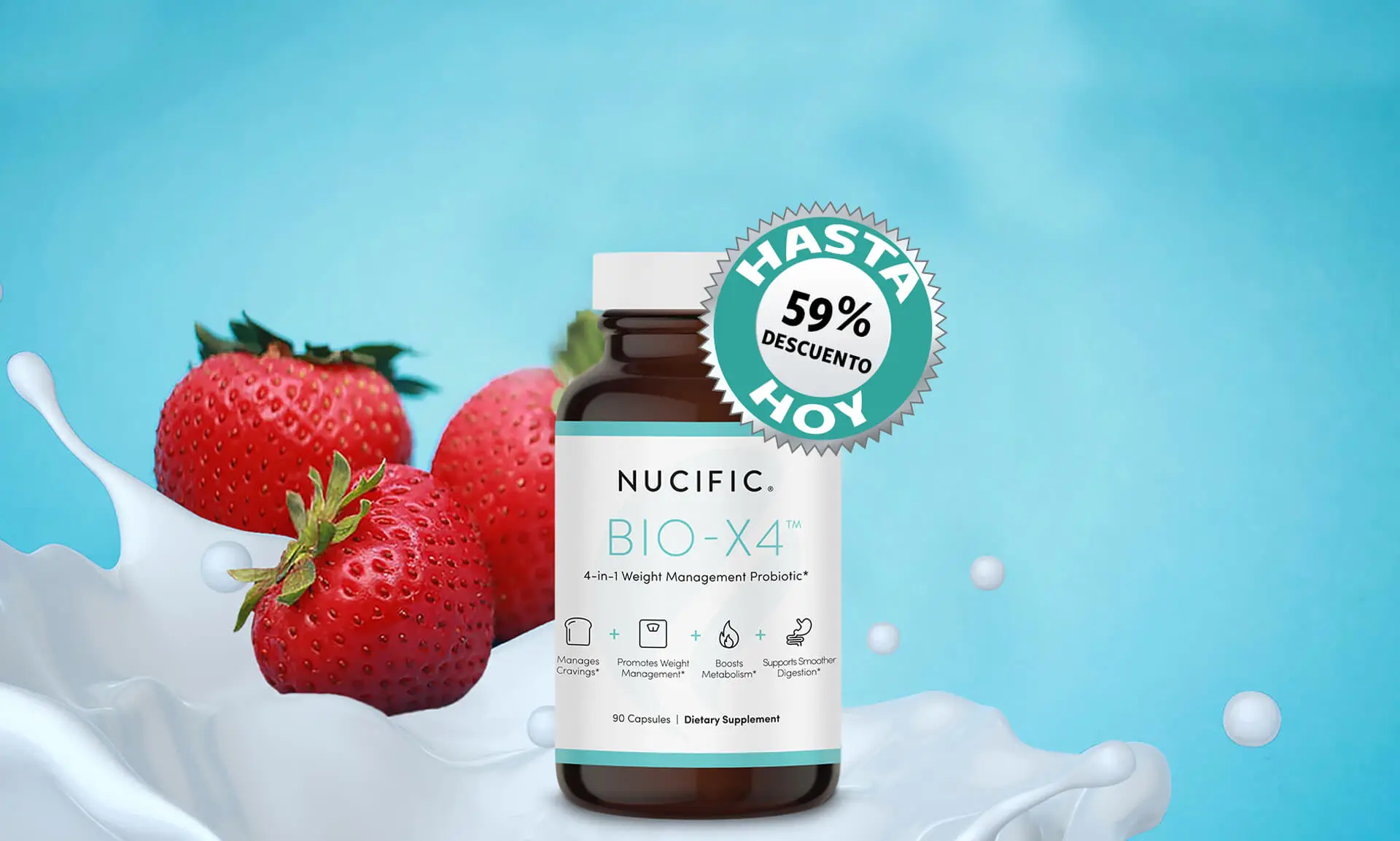 Nucific BIO-X4 Banner Descuento