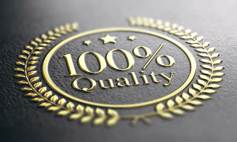 100% Quality Stamp