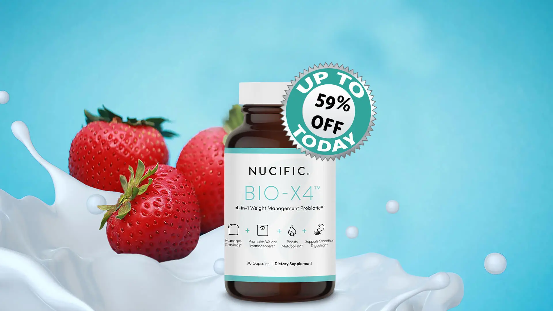 Nucific BIO-X4 Discount Banner