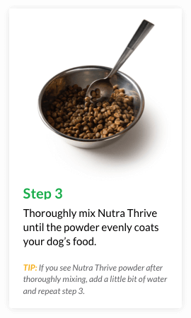 Nutra Thrive Preparation Setp 3