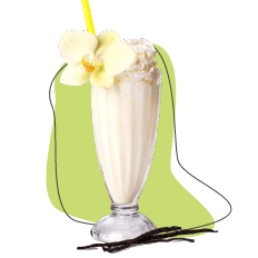 Illustration of Iced Vanilla Latte